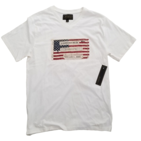 American Flag Graphic Tee Shirt - Picture 2 of 7